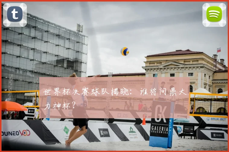 世界杯决赛球队揭晓：谁将问鼎大力神杯？